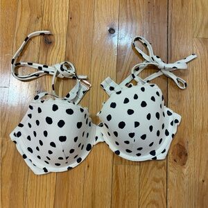 Shade & Shore Polka Dot Bikini Top
